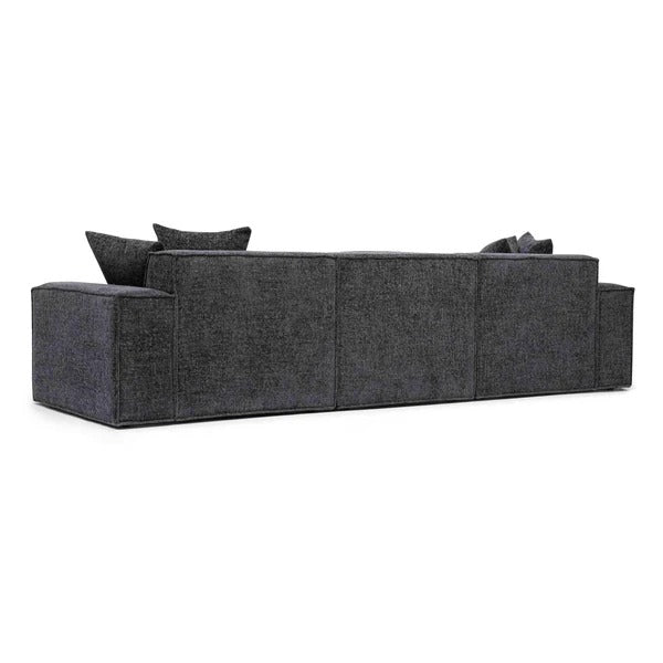 Mindy Chenille Basketweave Modular Sofa