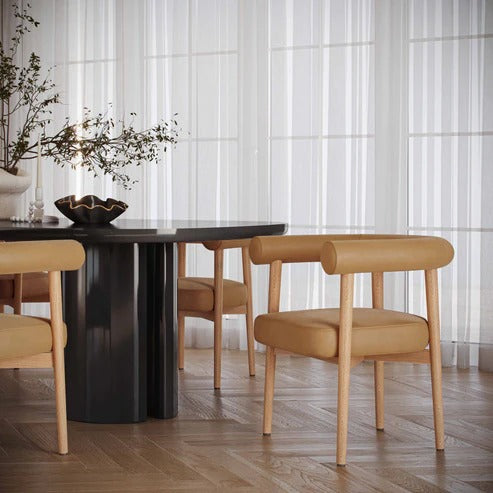 Spara Performance Vegan Leather Dining Chair