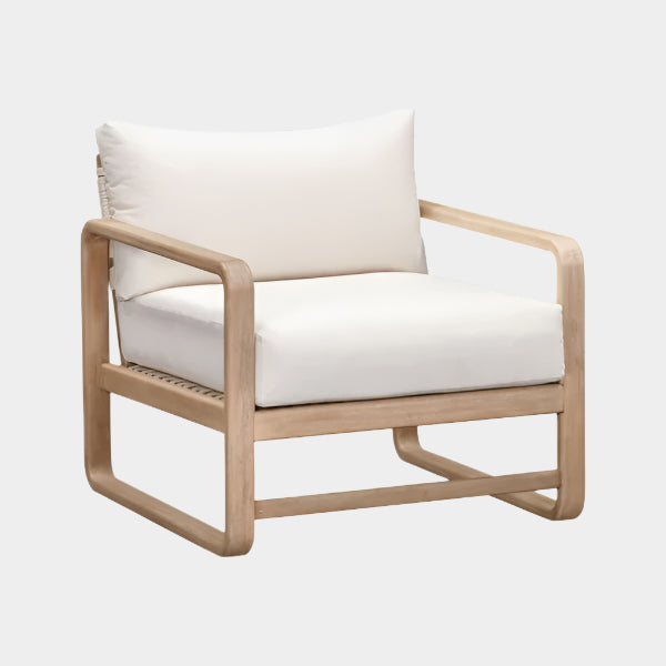 Palata Cream Outdoor Accent Chair