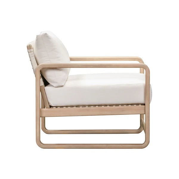 Palata Cream Outdoor Accent Chair