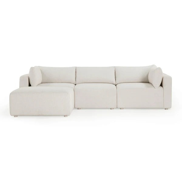 Hangover Cream Outdoor Modular Sectional