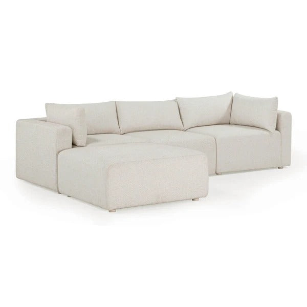 Hangover Cream Outdoor Modular Sectional