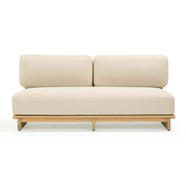 Reavan Cream Outdoor Lounge Sofa