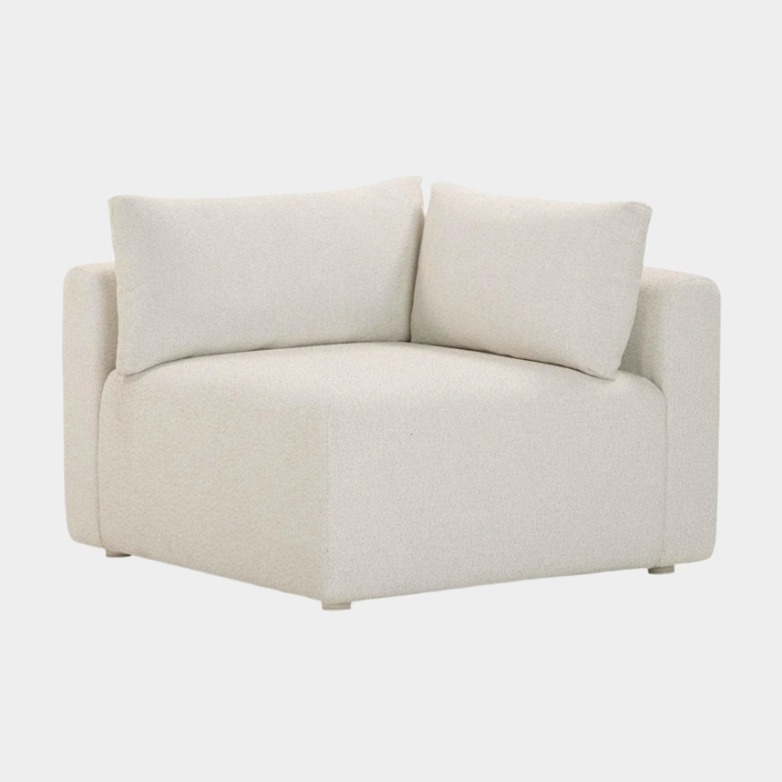 Hangover Cream Modular Outdoor Corner Chair