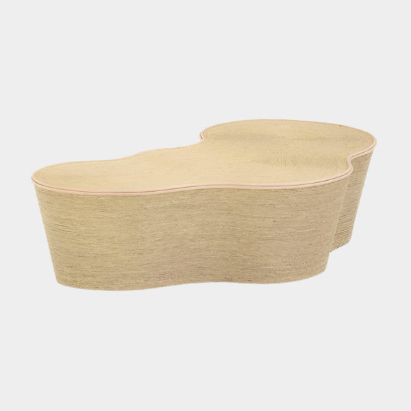 Slab Natural Seagrass Coffee Table
