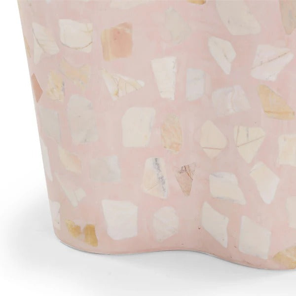 Slab Terrazzo Indoor/Outdoor Side Table