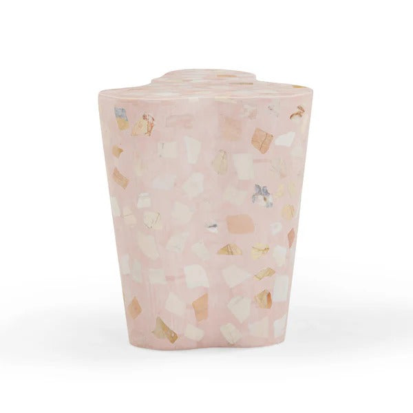 Slab Terrazzo Indoor/Outdoor Side Table