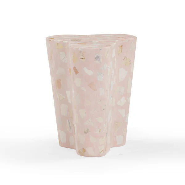 Slab Terrazzo Indoor/Outdoor Side Table