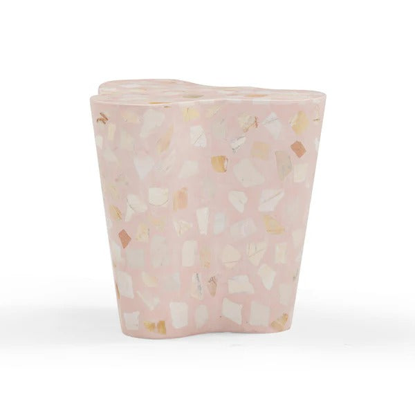 Slab Terrazzo Indoor/Outdoor Side Table