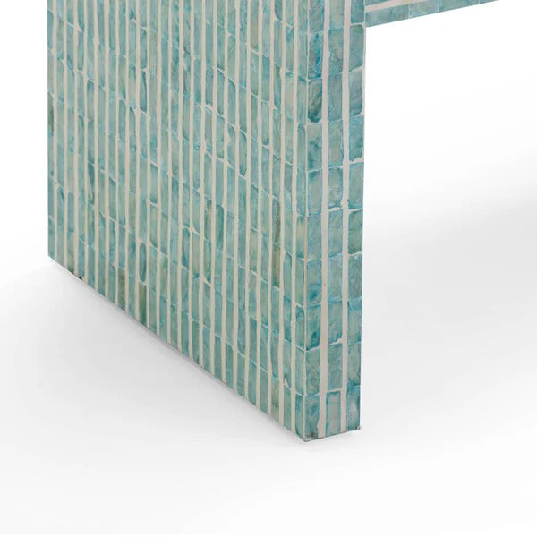 Derry Capiz Shell Nightstand
