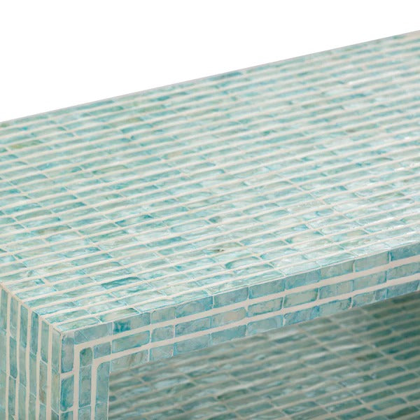Derry Capiz Shell Nightstand
