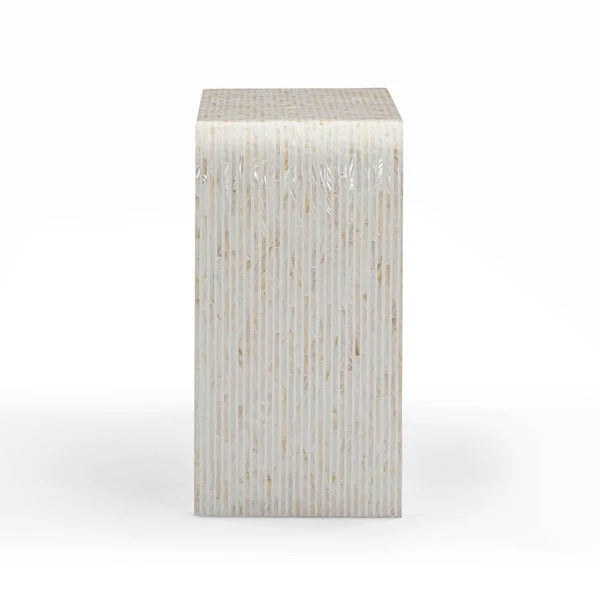 Opus Cream Capiz Shell Console Table