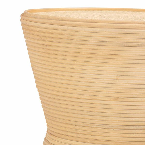 Henri Natural Rattan Side Table