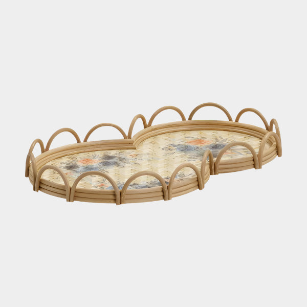 Corey Figure Eight Bamboo Tray