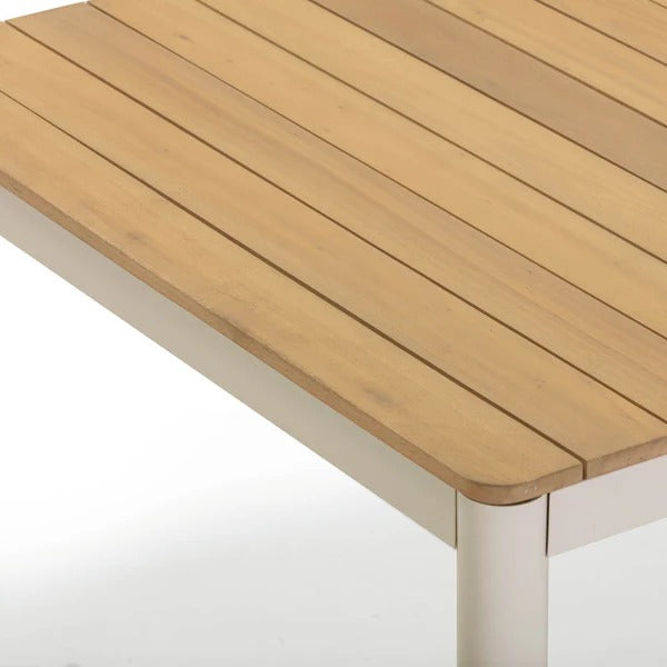 Sardinia Light Teak Outdoor Dining Table