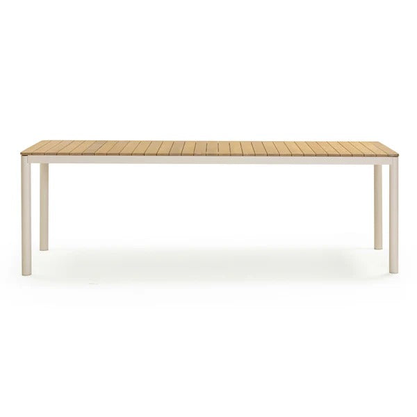 Sardinia Light Teak Outdoor Dining Table