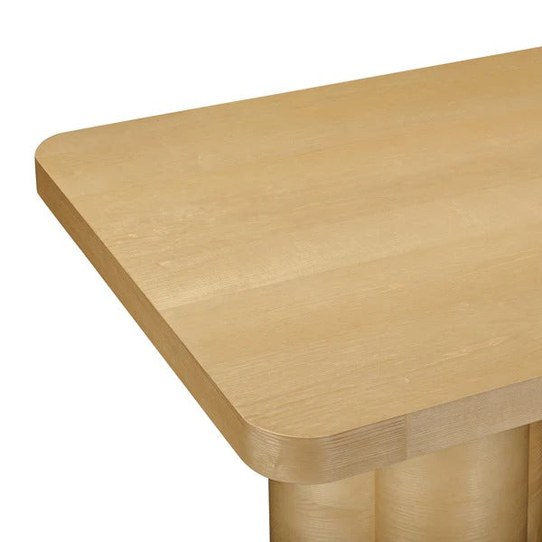 Bambi Ash 90" Rectangular Dining Table