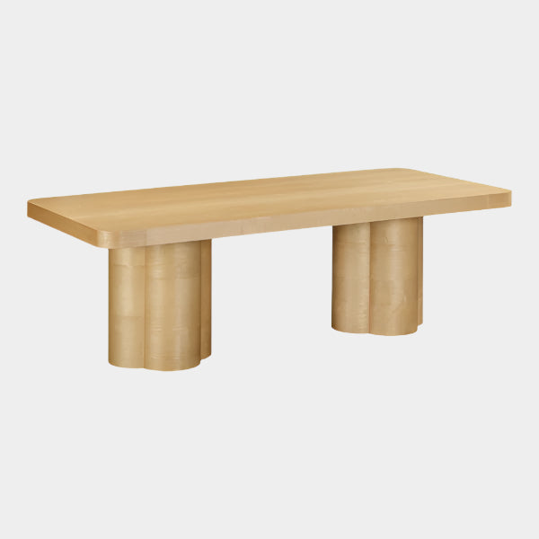 Bambi Ash 90" Rectangular Dining Table