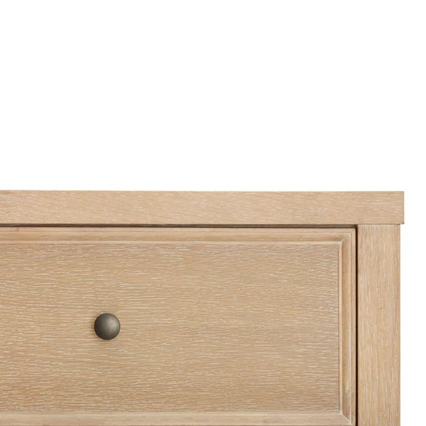 Bristol Park Whitewashed Oak Wood Chest
