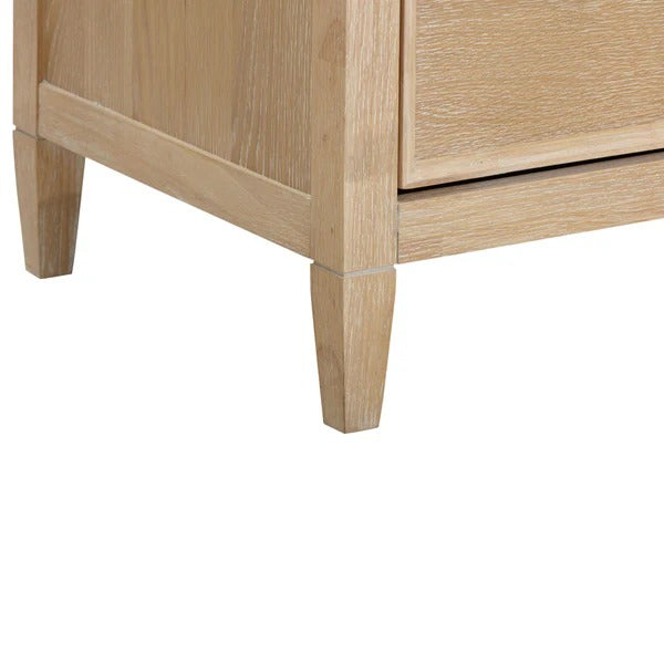 Bristol Park Whitewashed Oak Wood Chest