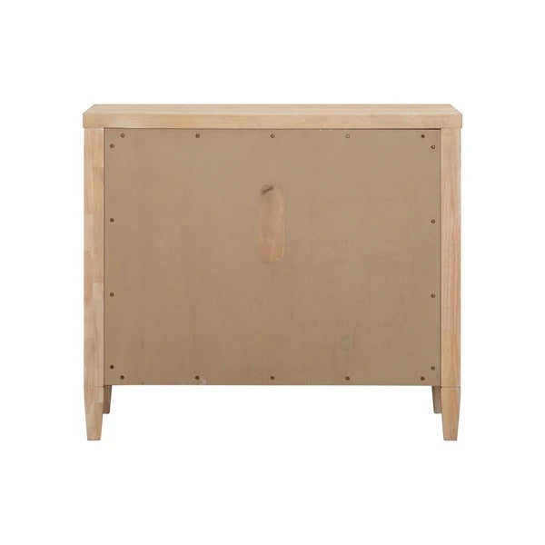 Bristol Park Whitewashed Oak Wood Large Nightstand