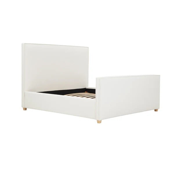 Bristol Park Ivory Upholstered Bed