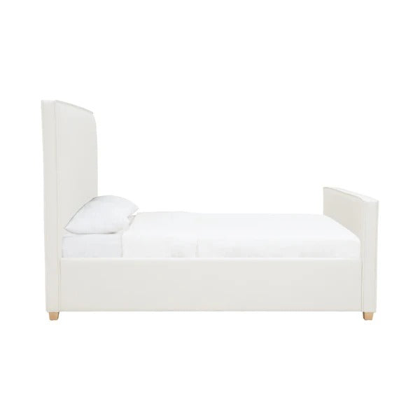 Bristol Park Ivory Upholstered Bed