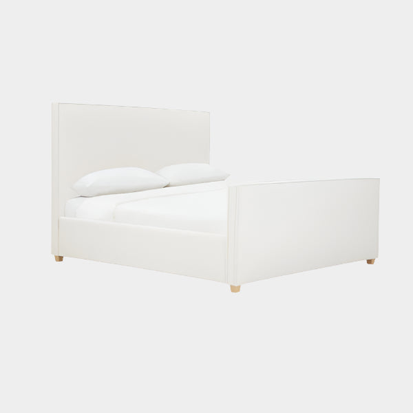Bristol Park Ivory Upholstered Bed