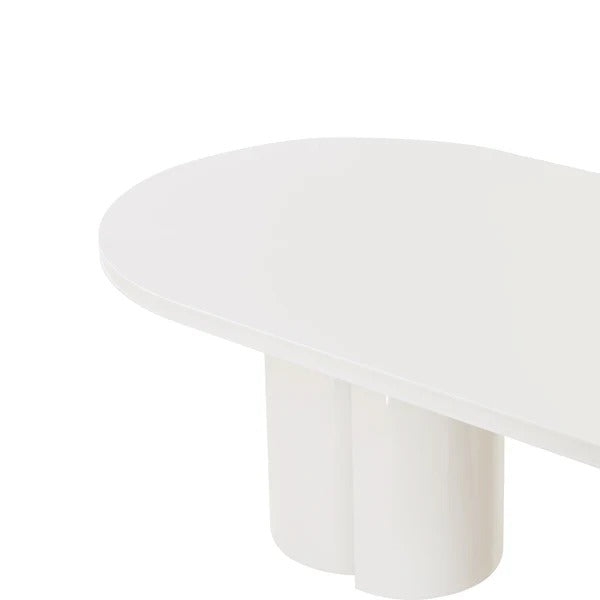 Elora Lacquer 79" Oval Dining Table
