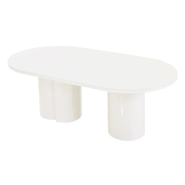 Elora Lacquer 79" Oval Dining Table