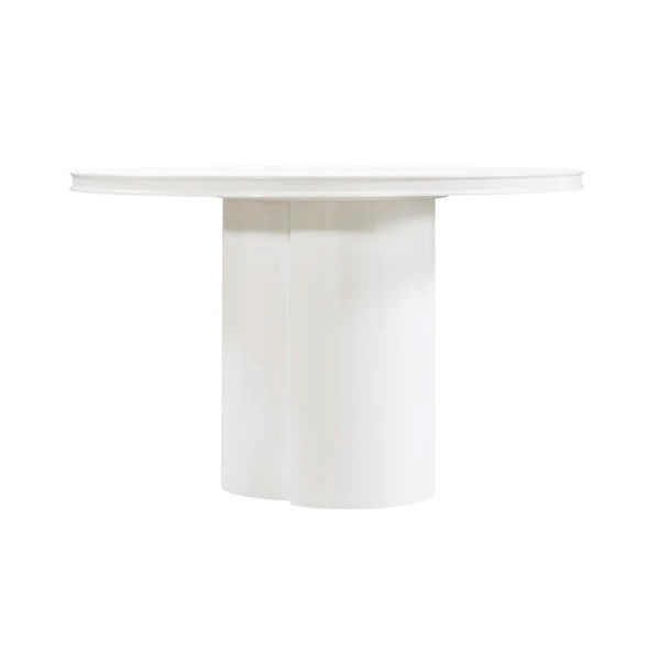 Elora Lacquer 47" Round Dining Table