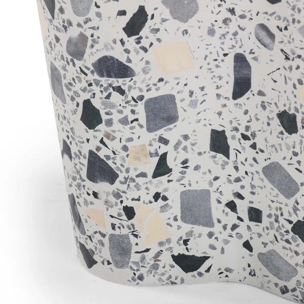 Slab Terrazzo Indoor/Outdoor Side Table