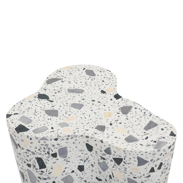 Slab Terrazzo Indoor/Outdoor Side Table