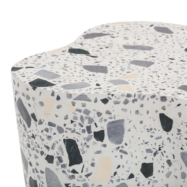 Slab Terrazzo Indoor/Outdoor Side Table