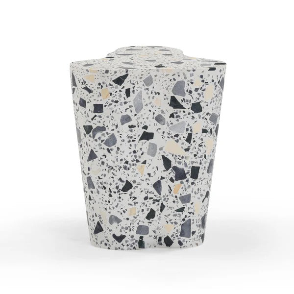 Slab Terrazzo Indoor/Outdoor Side Table