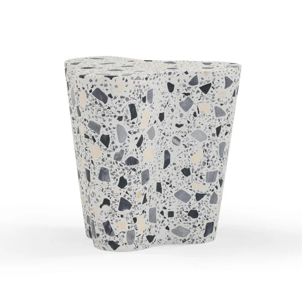 Slab Terrazzo Indoor/Outdoor Side Table