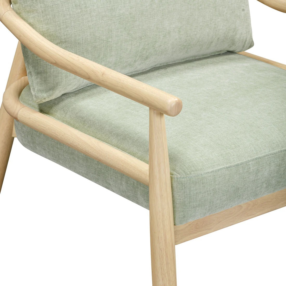 Dixie Chenille Velvet Accent Chair