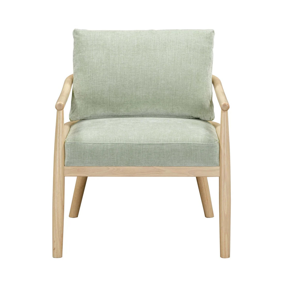 Dixie Chenille Velvet Accent Chair