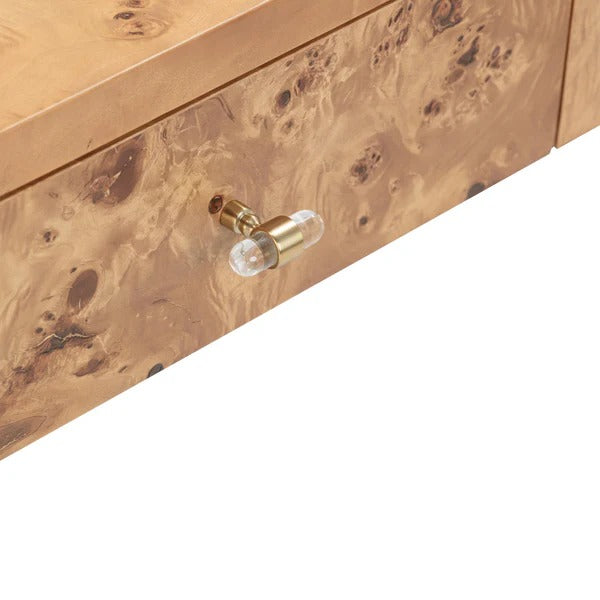 Brandyss Burl Console Table