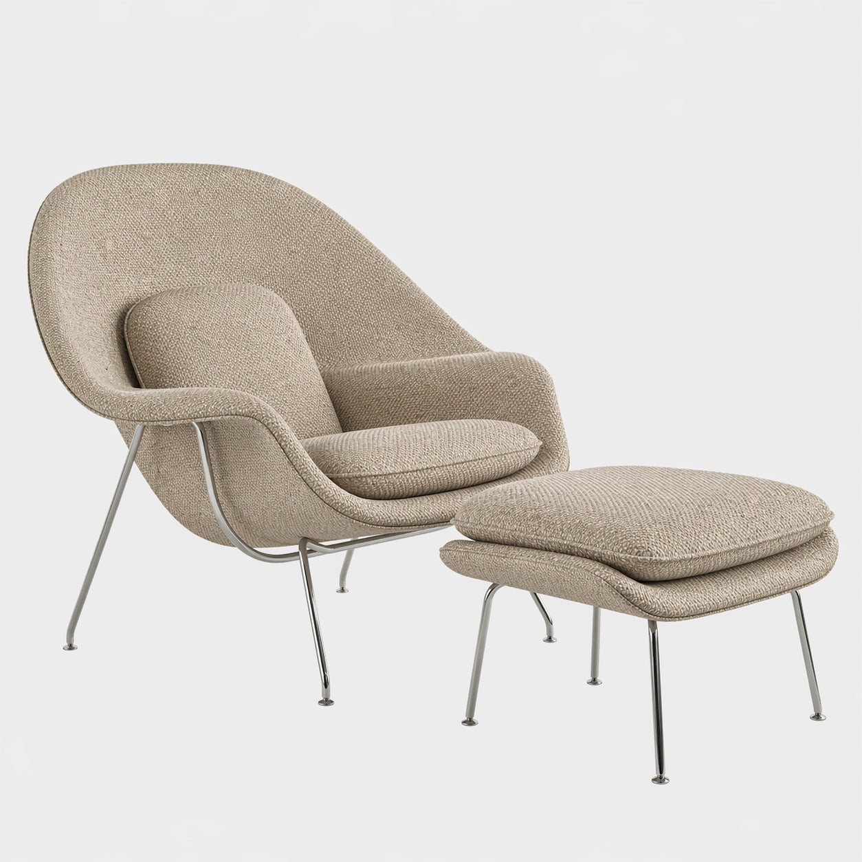 Womb Lounge Chair And Ottoman