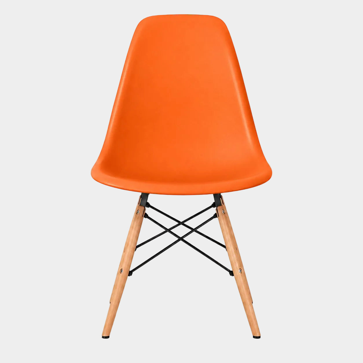 Eames Eiffel Molded Plastic Chair (Natural Base)