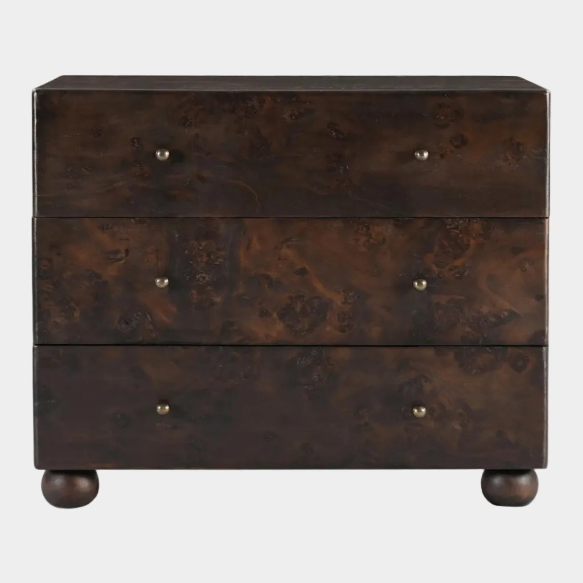 York 3 Drawer Nightstand