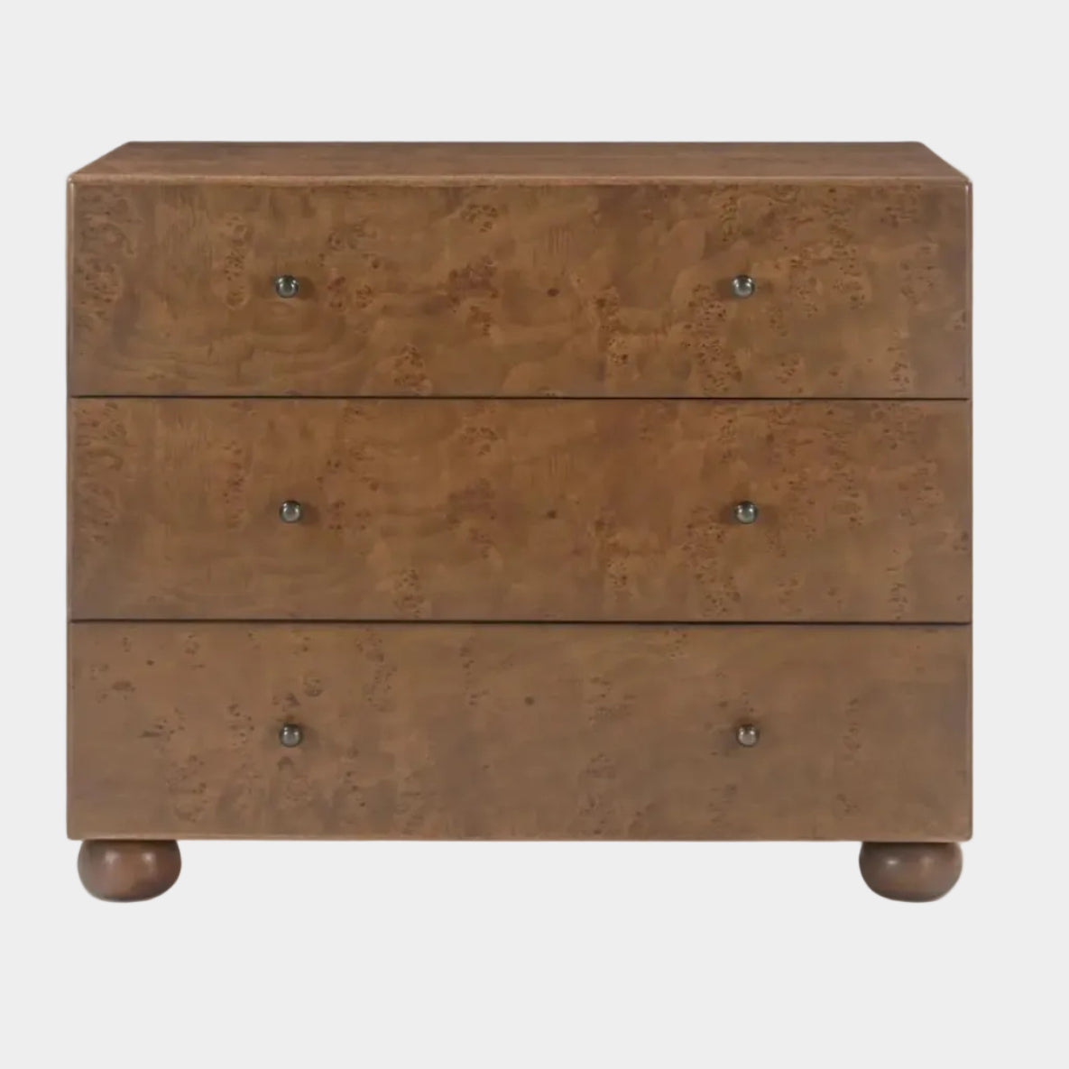 York 3 Drawer Nightstand