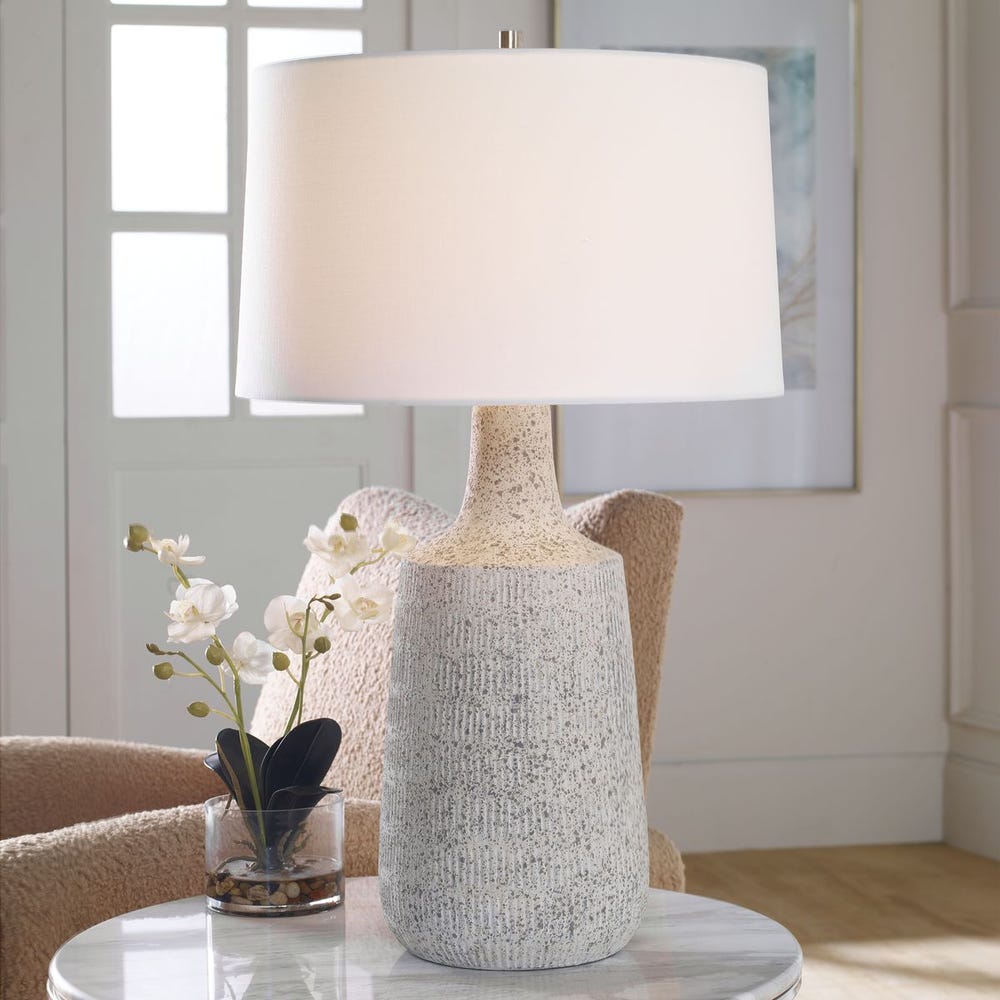 Scouts Table Lamp, White