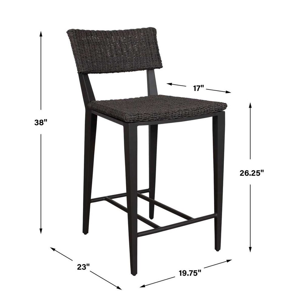 Calbas Outdoor Counter Stool