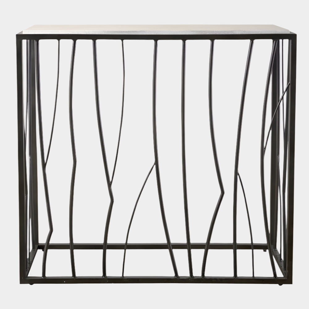 Reed Console Table, 2 CARTONS