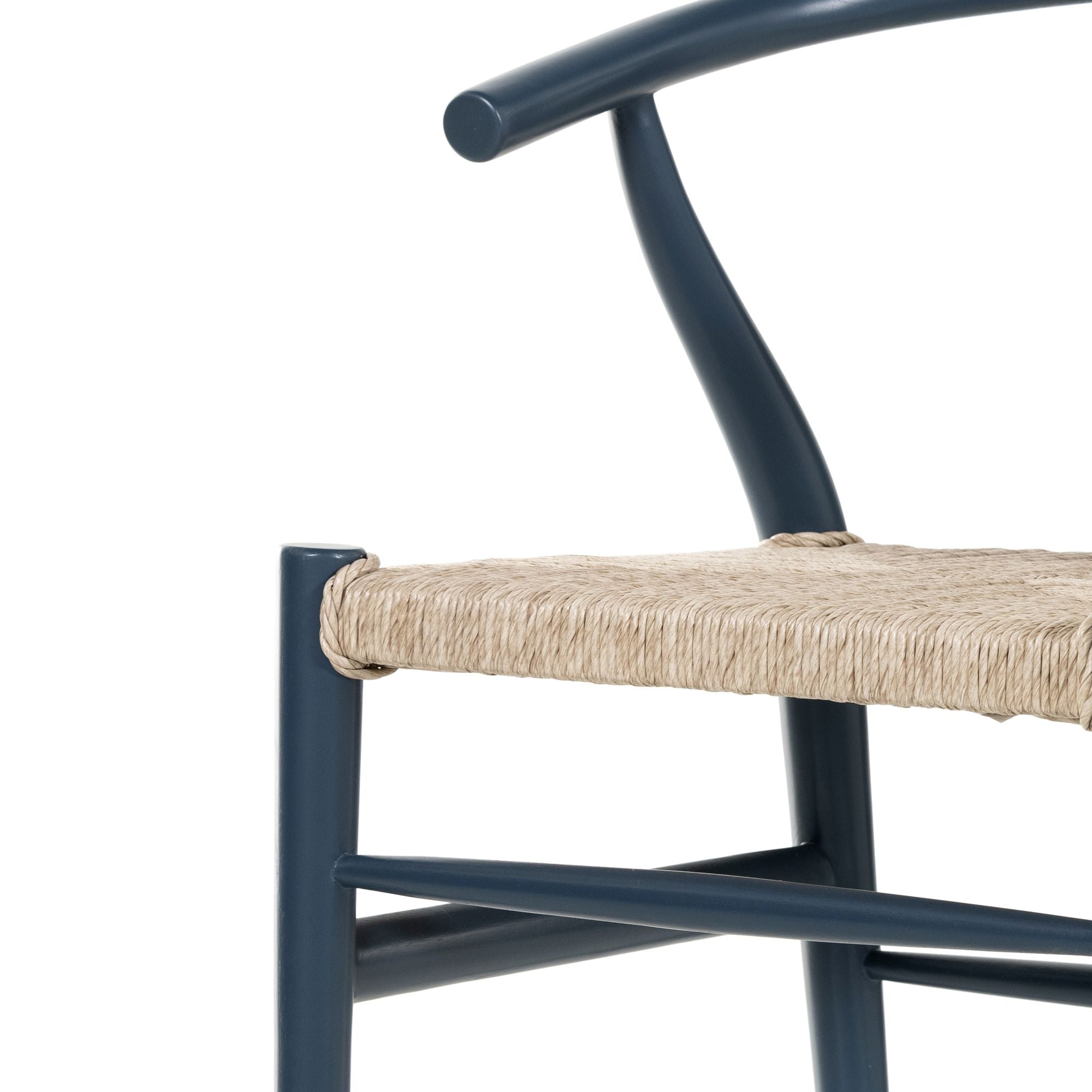 Chaise de salle à manger Wishbone - Dusty Slate