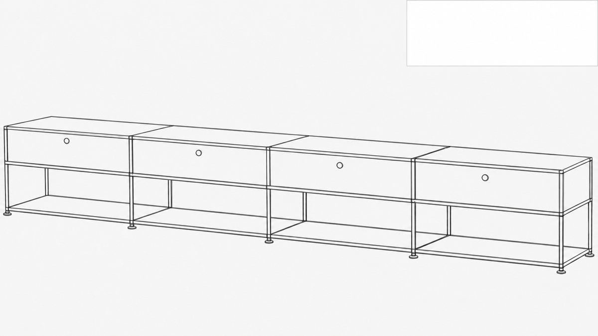 USM Haller Open Media Console
