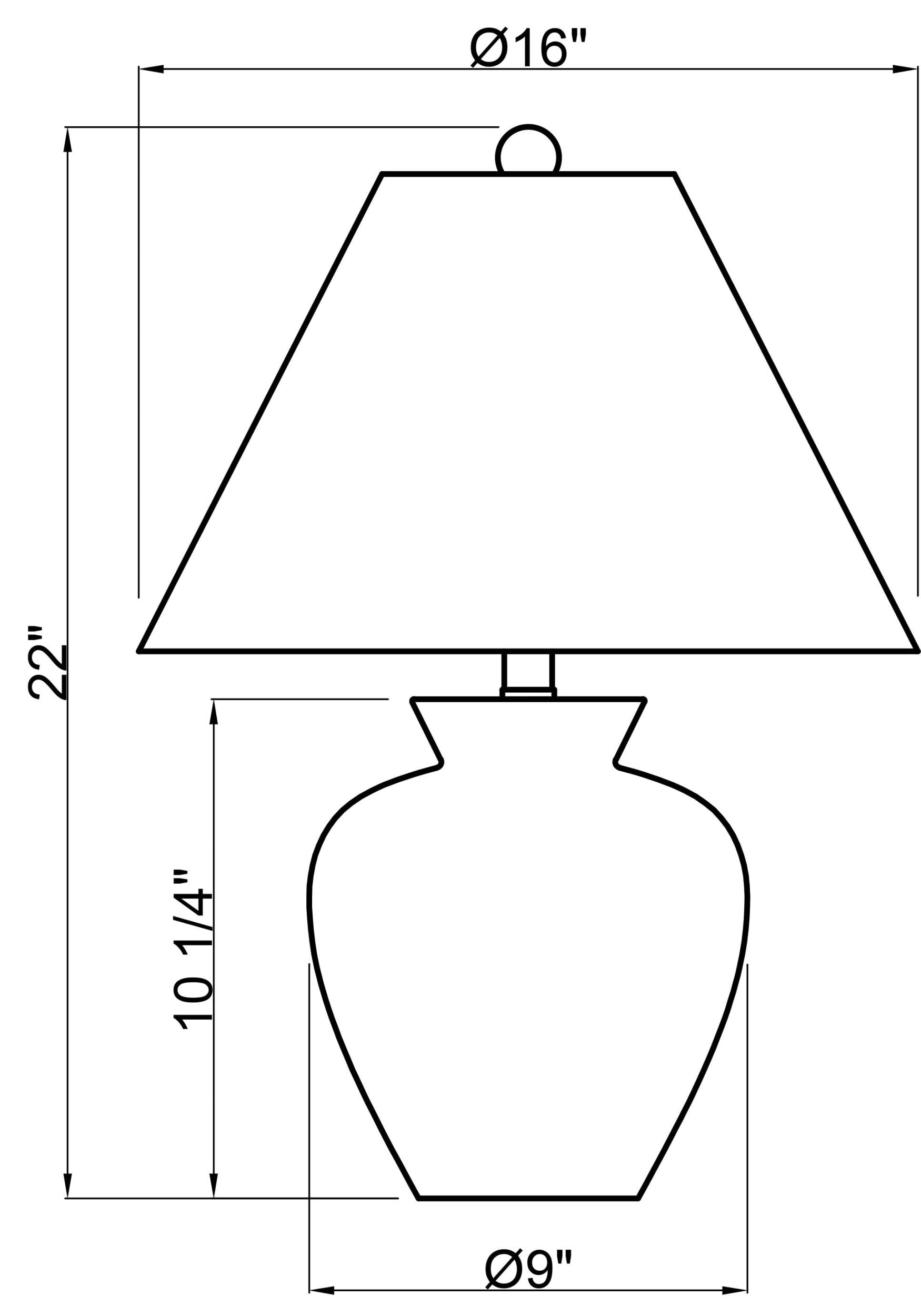 Dalle Accent Table Lamp