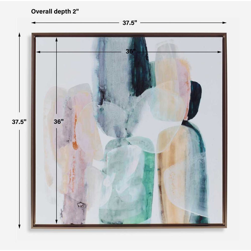 Mood Elevator Framed Canvas